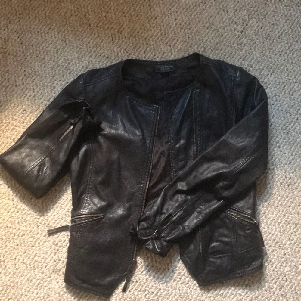 Lucky Brand Authentic Leather Jacket